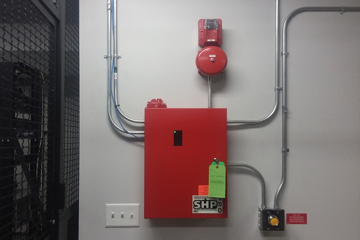 Fire Suppression Control Panel